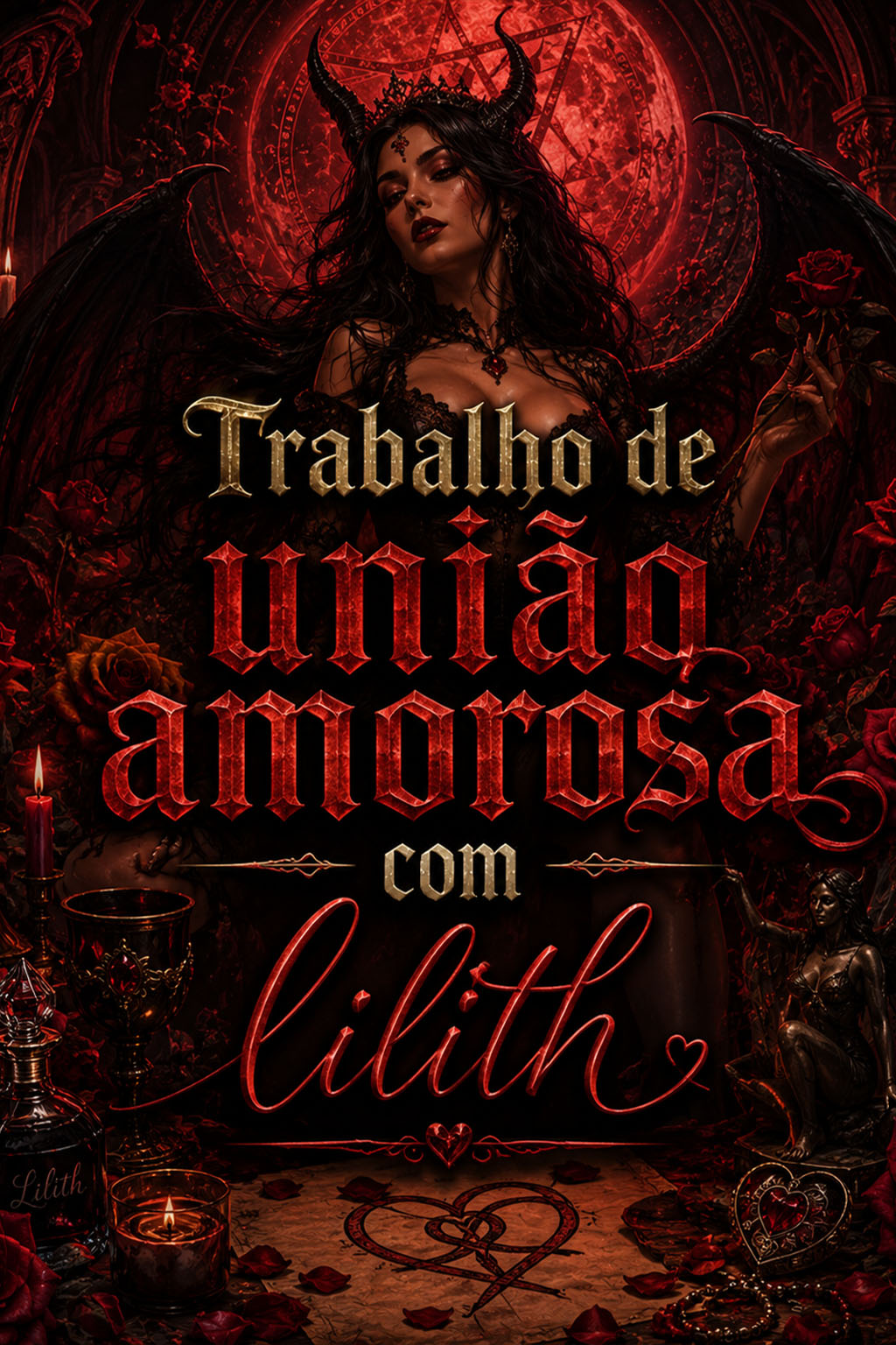 Trabalho de união amorosa com lilith Mago Paulo Alta Magia Luciferiana